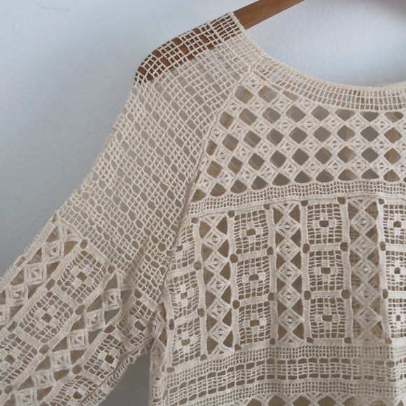 Cotton crochet blouse H&M (S) - Picture 2 of 6